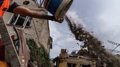 In der Region Donezk am Tag 170 des Kriegs in der Ukraine