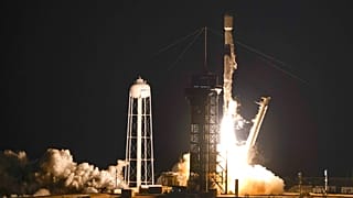 Lanzamiento de un cohete Falcon 9.