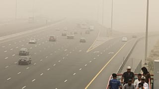 عاصفة ترابية في الإمارات