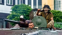 Ukrainische Soldaten in der Region Donezk