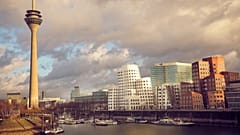 Stadtansicht Düsseldorf -Symbolbild-