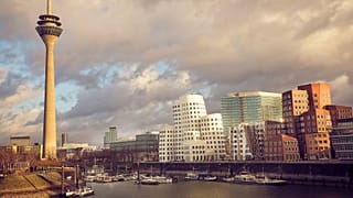 Stadtansicht Düsseldorf -Symbolbild-