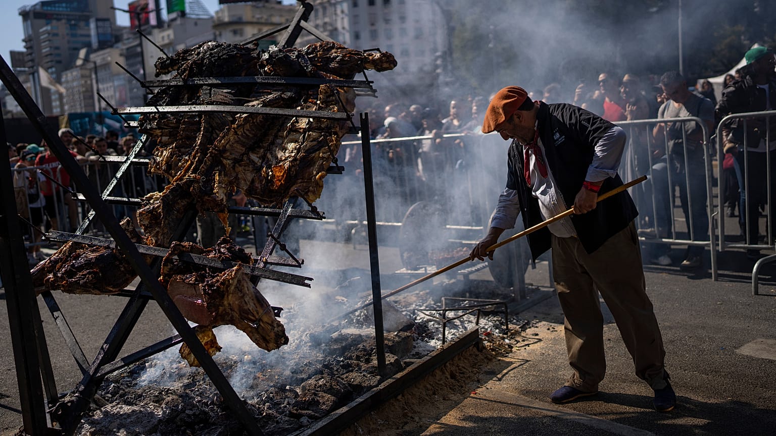 I re della griglia partecipano al Campeonato Federal del Asado, Buenos Aires