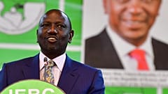 William Ruto, presidente electo de Kenia