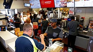 In einem McDonald's in den USA - ARCHIV
