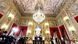 Quirinalpalast in Rom, Archivbild vom Juli 2022.