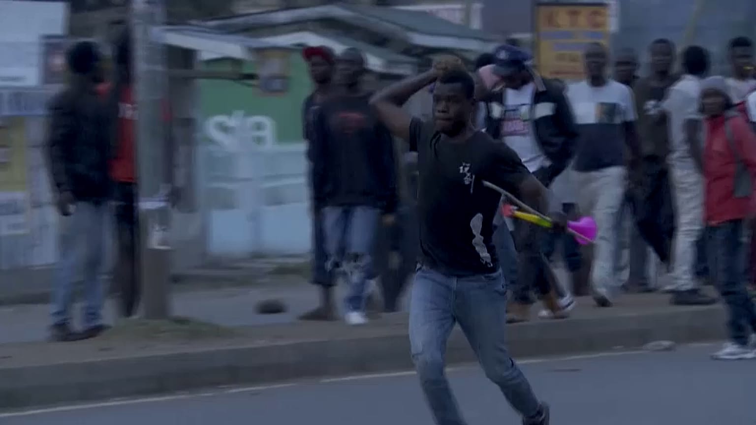 Ausschreitungen in Kisumu
