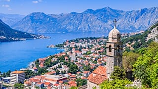 Kotor, Montenegro. Before the pandemic, Montenegro's economy was very reliant on tourism.