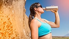 But just because it’s hot out doesn’t mean you need to bin your workout routine completely, if you normally exercise and feel the need for some physical activity.