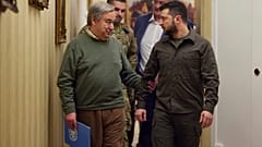 Αντόνιο Γκουτέρες και Βολοντίμιρ Ζελένσκι