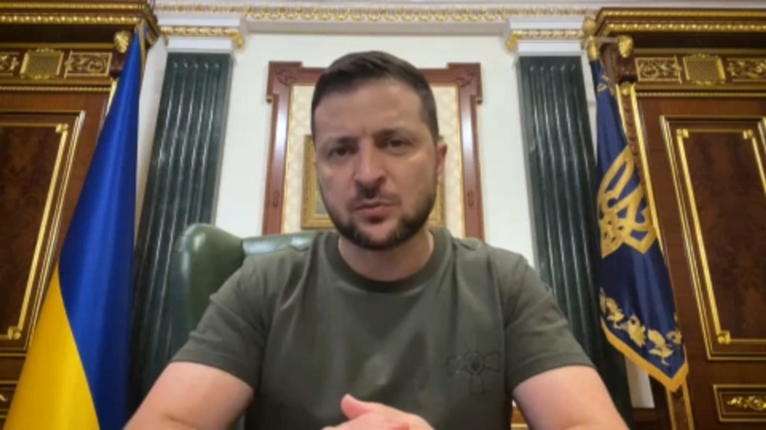 Il nuovo messaggio di Zelensky. (17.8.2021)