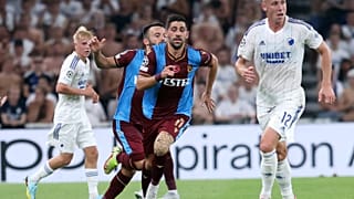 Trabzonspor'un tek golünü 79. dakikada Bakasetas attı