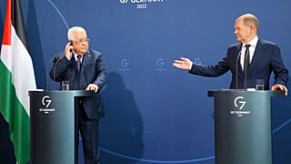 ABbas ve Scholz'dan ortak basın toplantısı