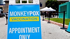 Impfungen gegen Affenpocken in Miami Beach, USA