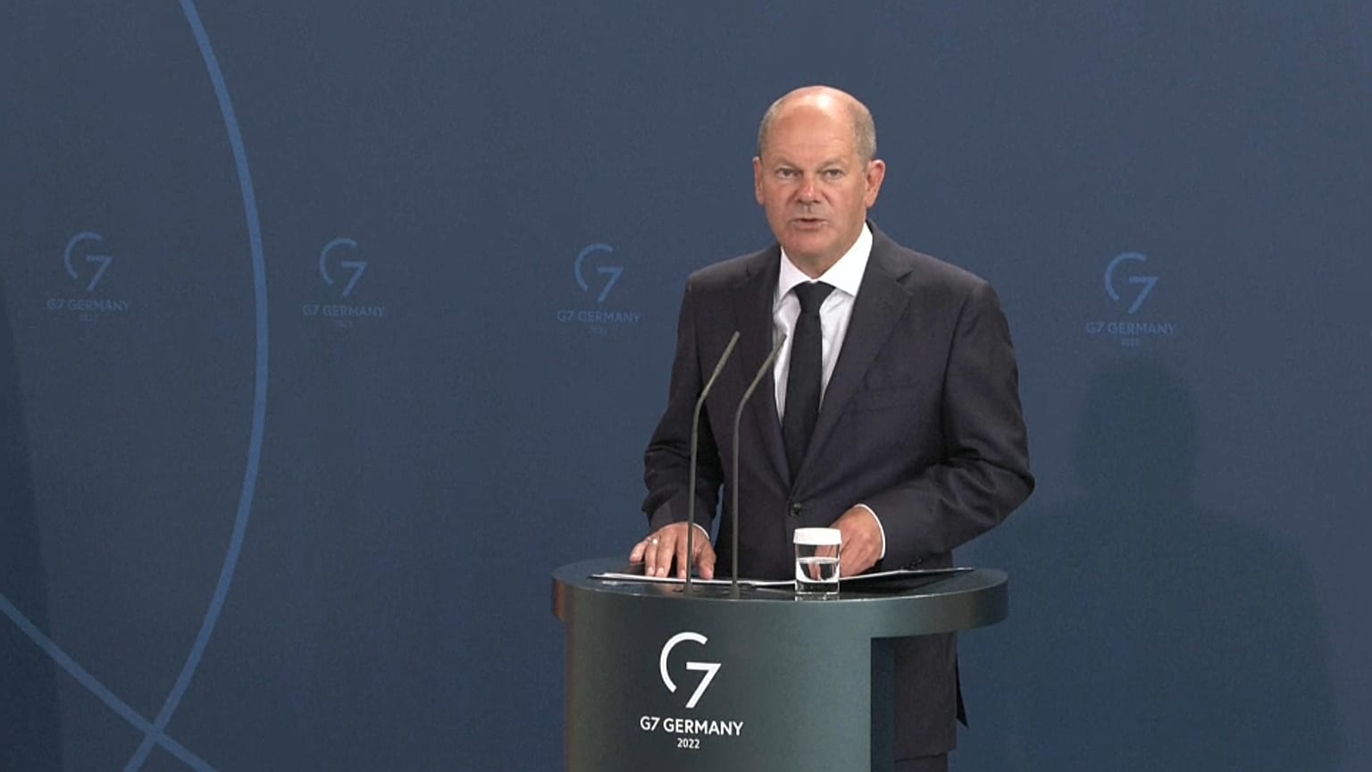 Olaf Scholz an diesem Donnerstag in Berlin