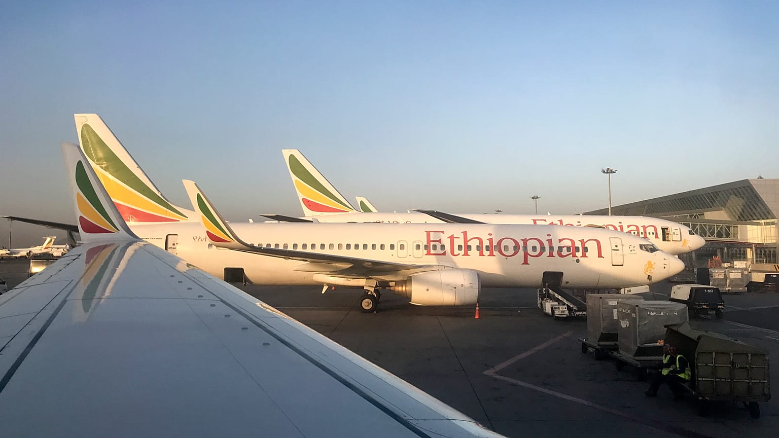 Az etióp légitársaság egyik Boeing 737-800 típusú repülőgépe