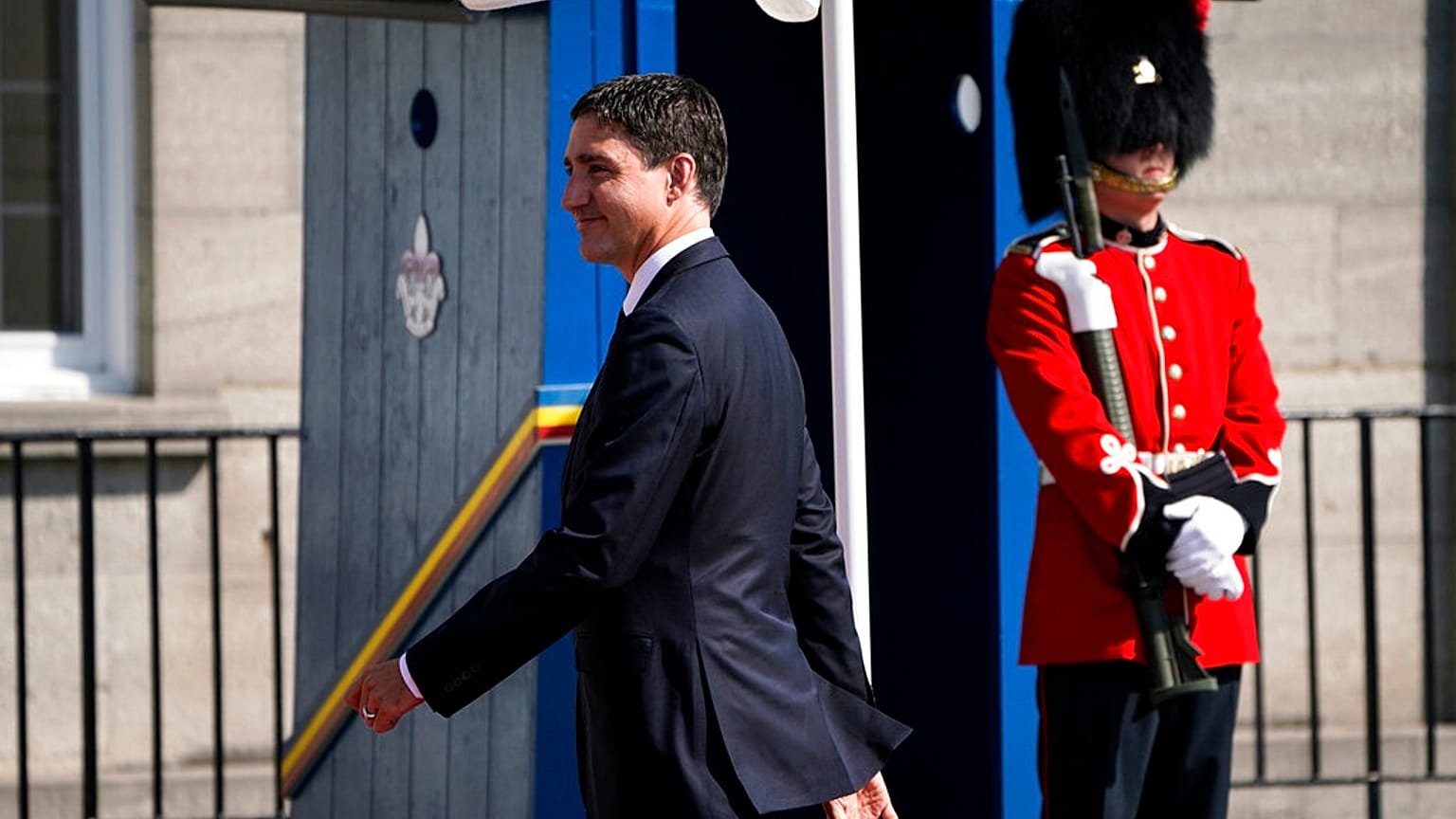 Justin Trudeau, primer ministro de Canadá, antes de nominar a Michelle O'Bonsawin 