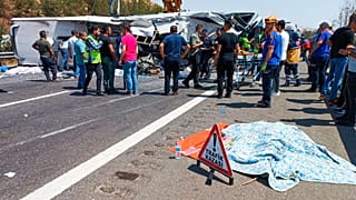 Λίγο μετά το τραγικό δυστύχημα