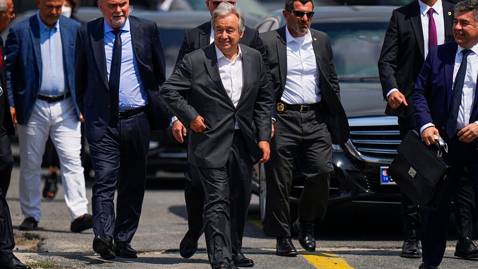  António Guterres ENSZ-főtitkár Isztambulban 