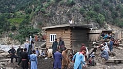 سیل ناگهانی در ولایت نورستان افغانستان/تابستان ۲۰۱۱ میلادی. عکس تزیینی است