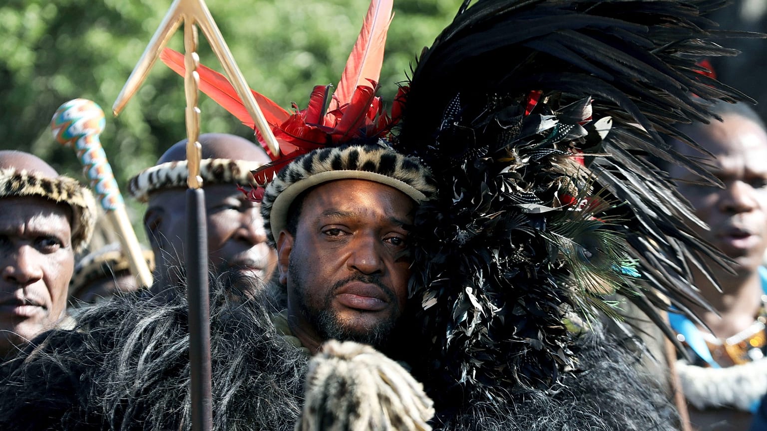 Güney Afrika'da Zulu halkının yeni kralı MisuZulu kaZwelithini