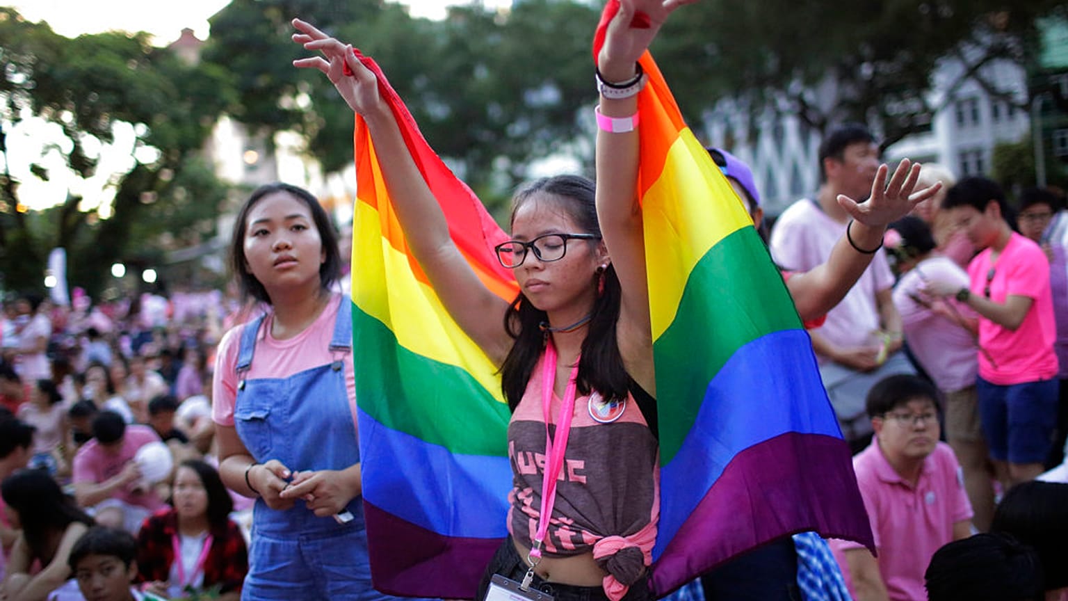 Gay Pride εκδήλωση στη Σιγκαπούρη