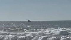 Dramatic footage captured lifeguards saving people from riptides in Biarritz