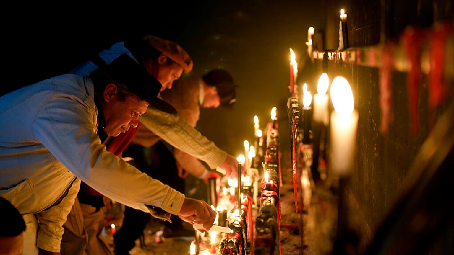 Fête votive païenne en l'honneur de San La Muerte à Buenos Aires, Argentine, le 20 août 2022.