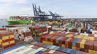 1900 Beschäftigte des Hafens Felixstowe wollen ihre Arbeit niederlegen.