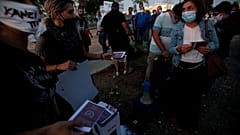 Manifestation contre le dispositif, aujourd'hui disparu, des "passeports dorés" chypriotes contre investissement dans le pays - 14.10.2020