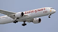 Ethiopian-Flugzeug - Symbolbild