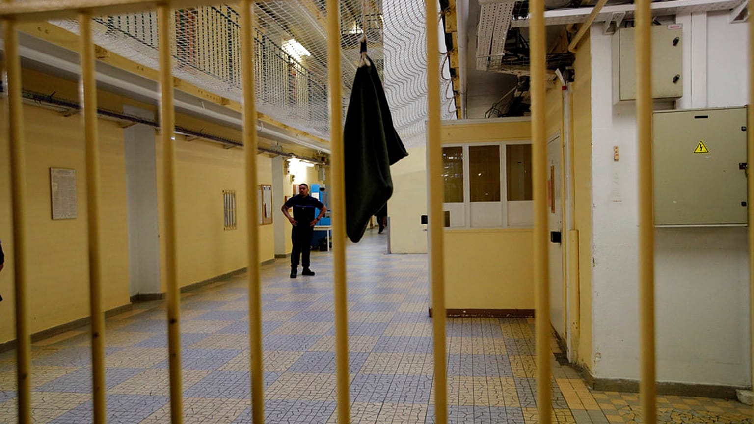 Gefängnis von Fresnes im Süden von Paris