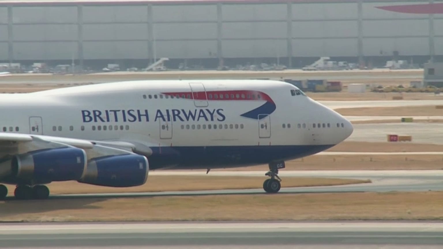 Avião da British Airways