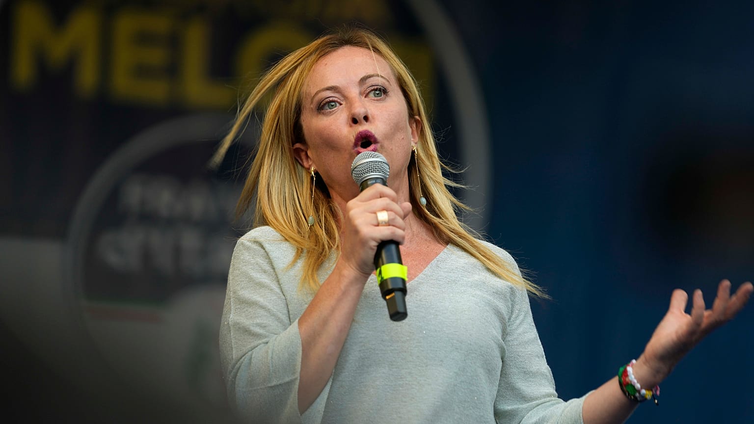 Giorgia Meloni è la candidata premier di Fratelli d'Italia