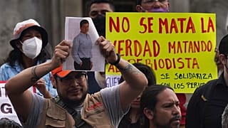 Una protesta en la Ciudad de México para exigir protección para los periodistas. (Archivo).