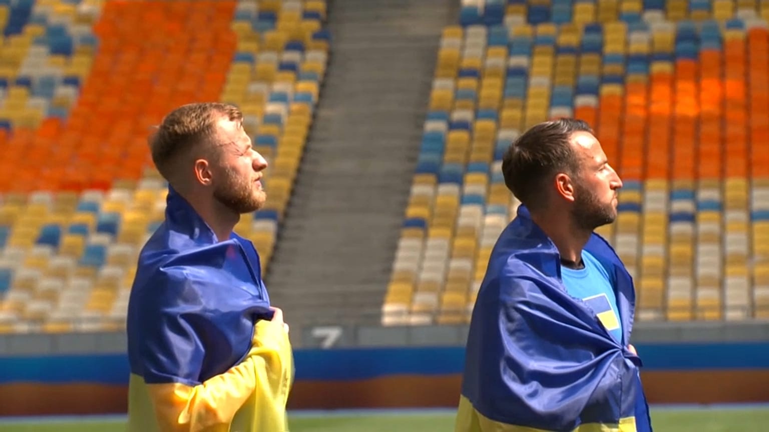 Se jugó el primer partido oficial en Ucrania desde la invasión rusa, en el complejo deportivo olímpico de Kiev.
