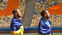Se jugó el primer partido oficial en Ucrania desde la invasión rusa, en el complejo deportivo olímpico de Kiev.