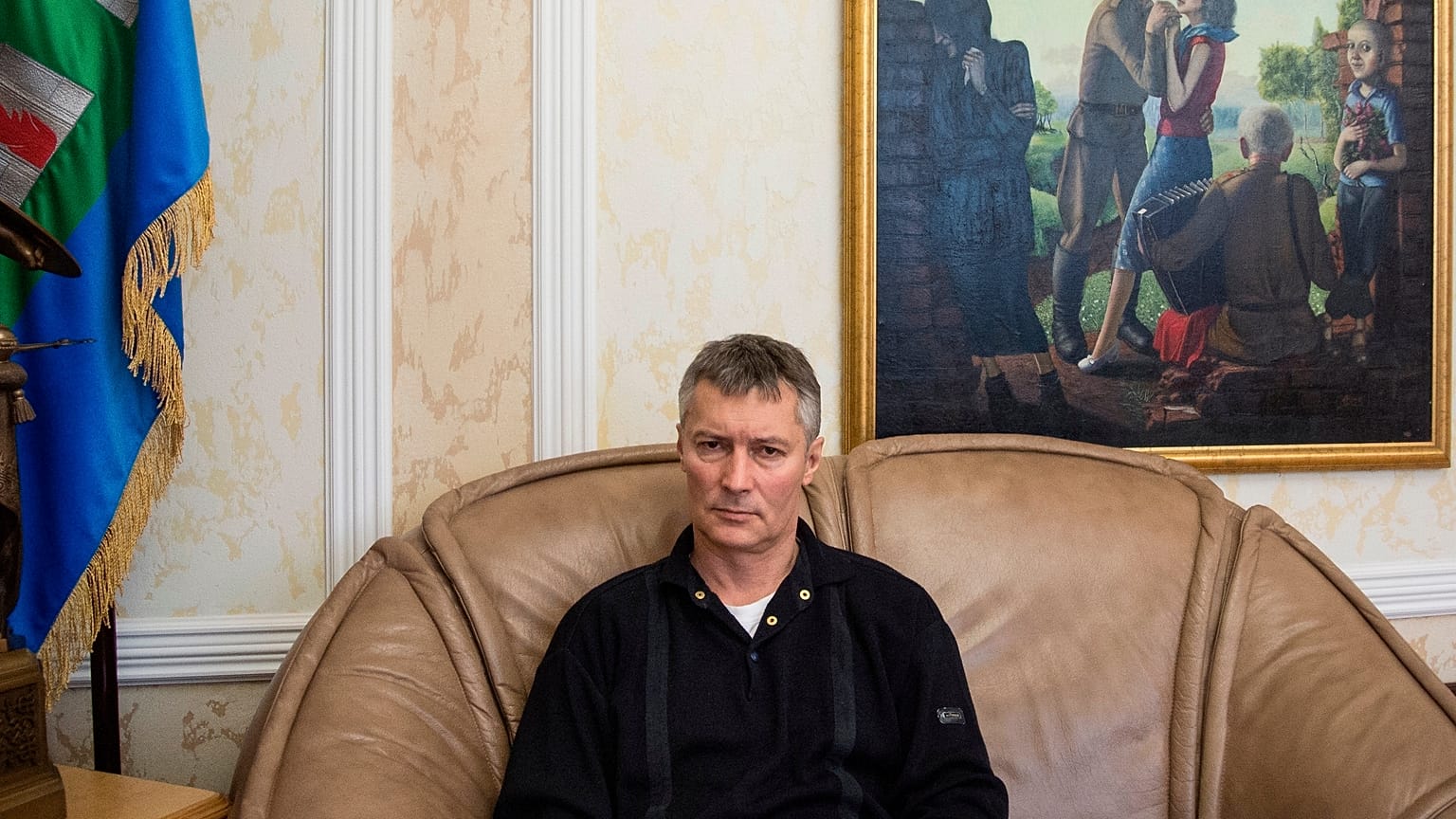 Jewgeni Roisman als Bürgermeister von Jekaterinburg 2018