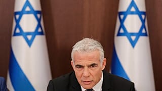 رئيس الوزراء الإسرائيلي يائير لبيد