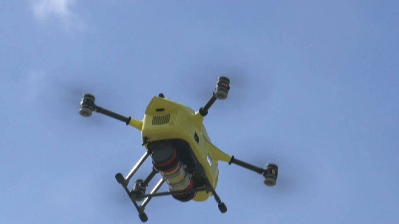 El dron de la empresa Helicus