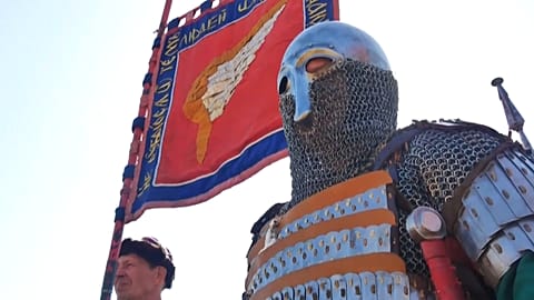 For Russian re-enactors, battle with West is more than history