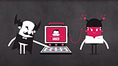 A still from one of the videos which "inoculate" viewers against misinformation.