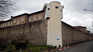 The events took place in the grounds of Fresnes prison in Val-de-Marne, south of Paris.