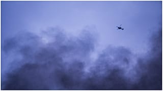 طائرة عسكرية أمريكية تحلق شمال شرق سوريا - أرشيف