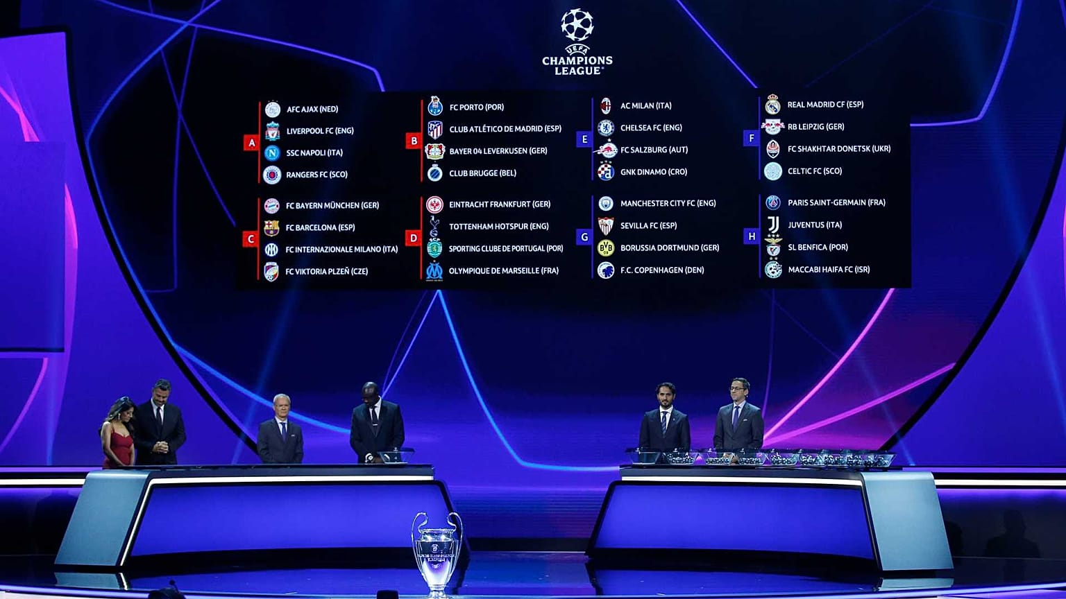 UEFA Şampiyonlar Ligi grup kuraları İstanbul'da çekildi
