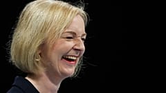 Contender to become the country's next Prime minister and Conservative leader British Foreign Secretary Liz Truss, at a party hustings event in Birmingham, August 23, 2022.