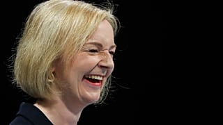 Contender to become the country's next Prime minister and Conservative leader British Foreign Secretary Liz Truss, at a party hustings event in Birmingham, August 23, 2022.