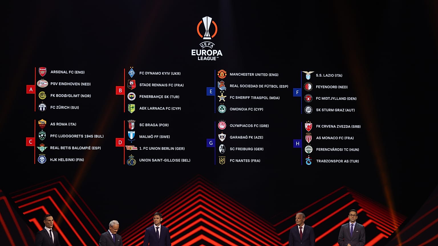 Trabzonspor ve Fenerbahçe'nin UEFA Avrupa Ligindeki rakipleri belli oldu