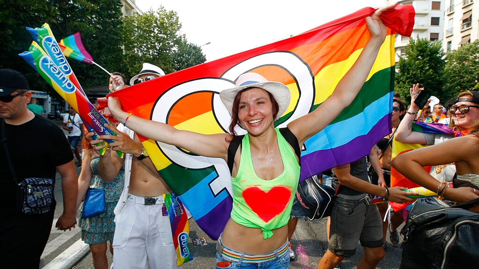 Die EuroPride wird jedes Jahr von einem anderen europäischen Land ausgerichtet. 