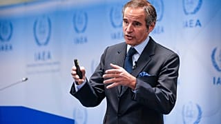 A NAÜ vezetője, Mariano Grossi
